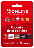 Nintendo Switch Online + Paquete de expansión 12 meses