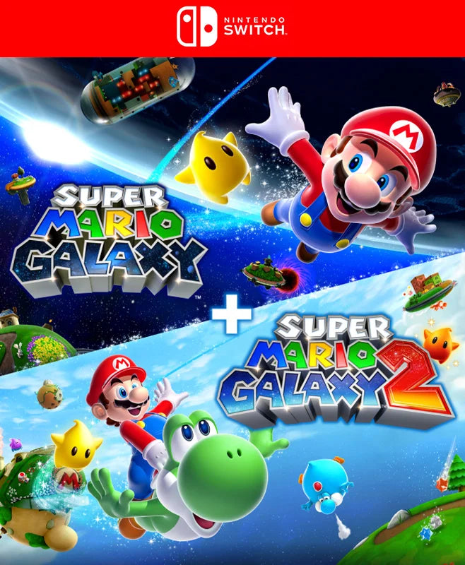Super Mario Galaxy + Super Mario Galaxy 2