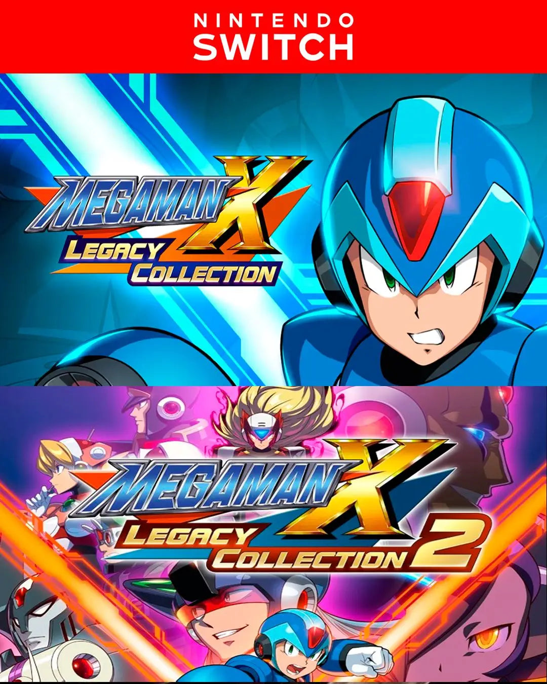 Colección Mega Man X Legacy 1 y 2 – Nintendo Switch