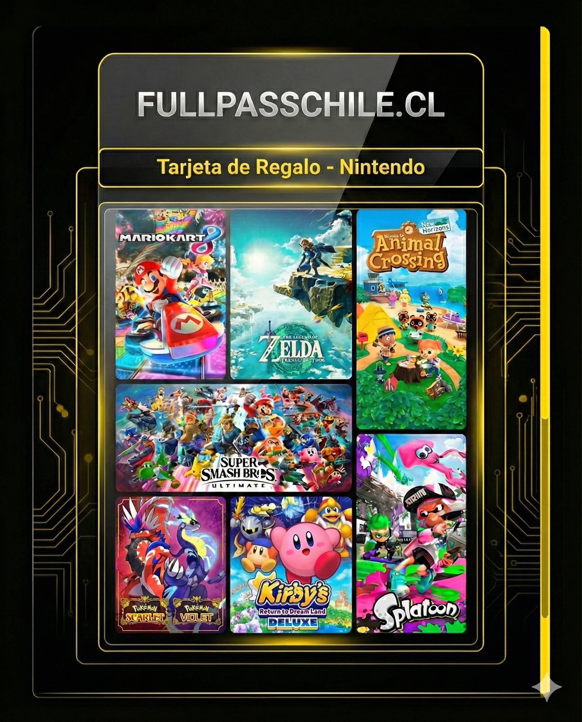 Tarjeta de regalo NINTENDO