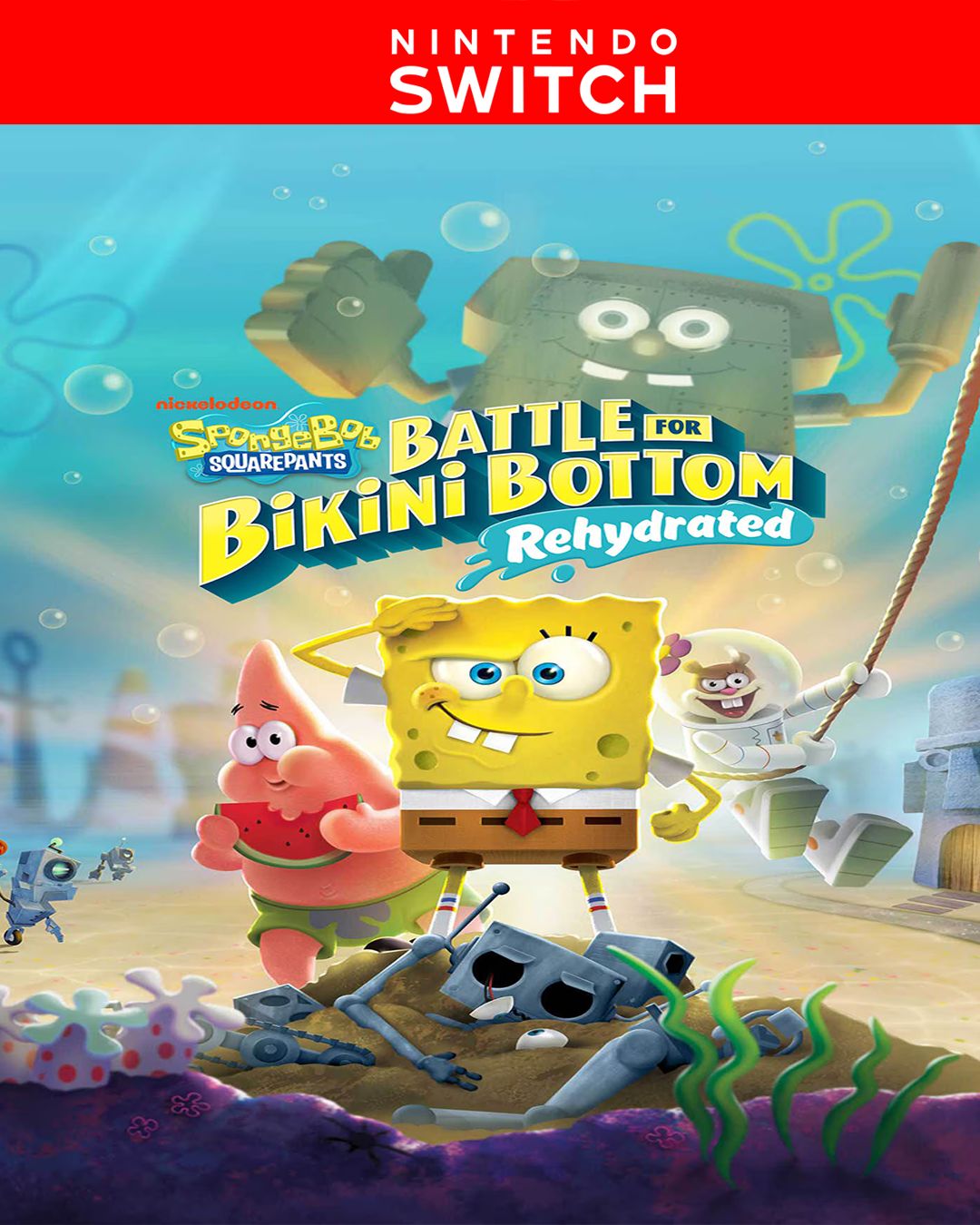SpongeBob SquarePants: Battle for Bikini Bottom – Rehydrated – NINTENDO SWITCH